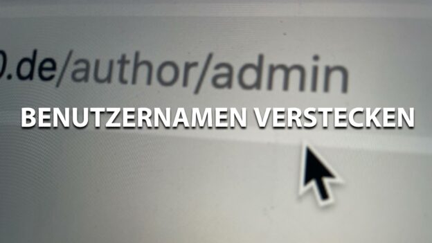 Wordpress Benutzernamen verstecken